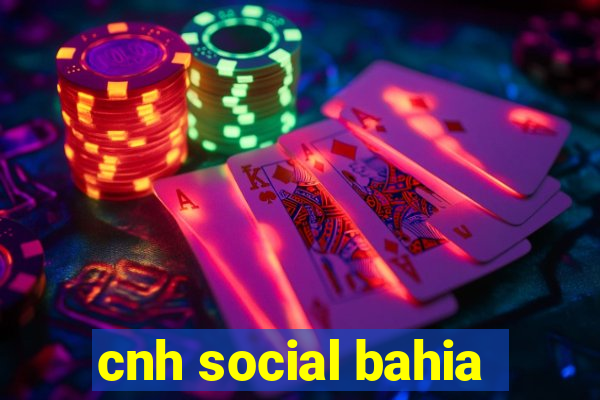 cnh social bahia